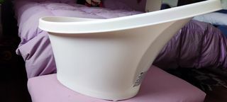 Bañera Shnuggle blanca y rosa