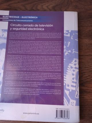 3 libros grado medio Inst. telecomunicaciones