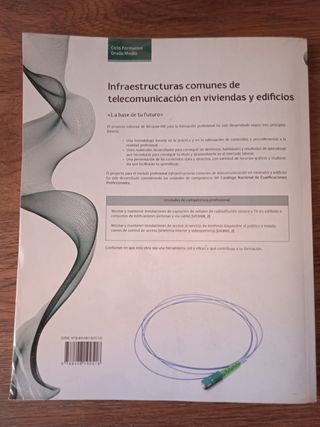 3 libros grado medio Inst. telecomunicaciones