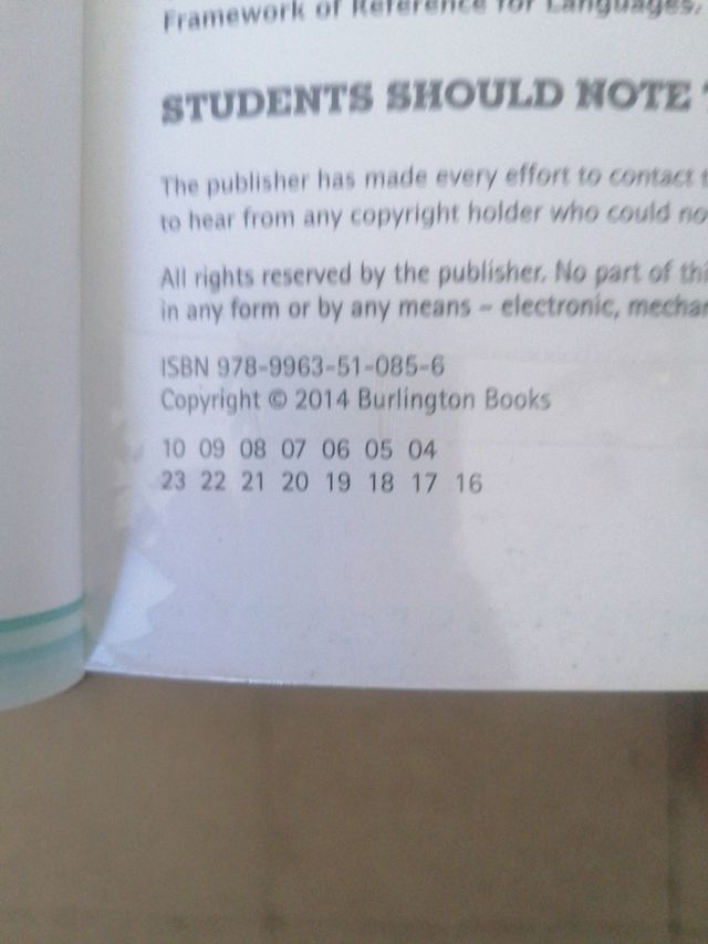 Libro Student's Book 1o Bachiller