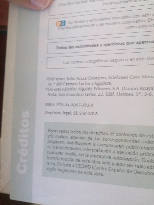 Libro Lengua 2o Bach