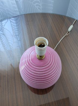 Lámpara de pie. Cerámica