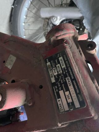 Se vende chasis de la Suzuki Dr 650