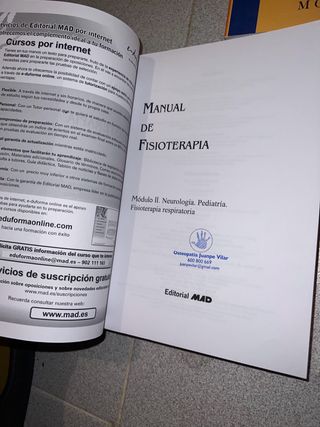 Manual de Fisioterapia - Pack 3 Tomos