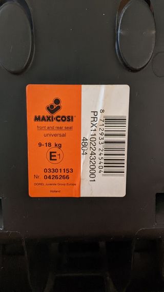 Silla coche Maxi-Cosi