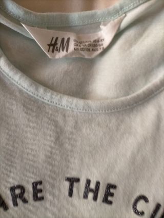 Camiseta  tirantes niña talla 7-8.