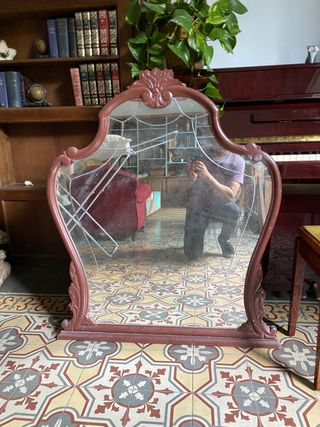 Espejo Antiguo / Vintage Mirror INCA-PALMA
