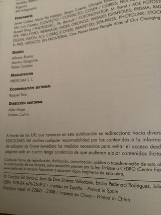 LIBRO CIENCIAS DEL MUNDO CONTEMPORÁNEO 1 SM
