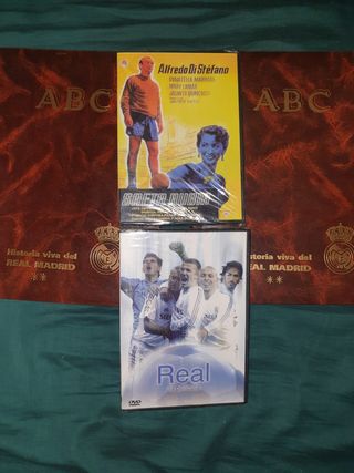 Libros y dvd historia viva Ral Madrid