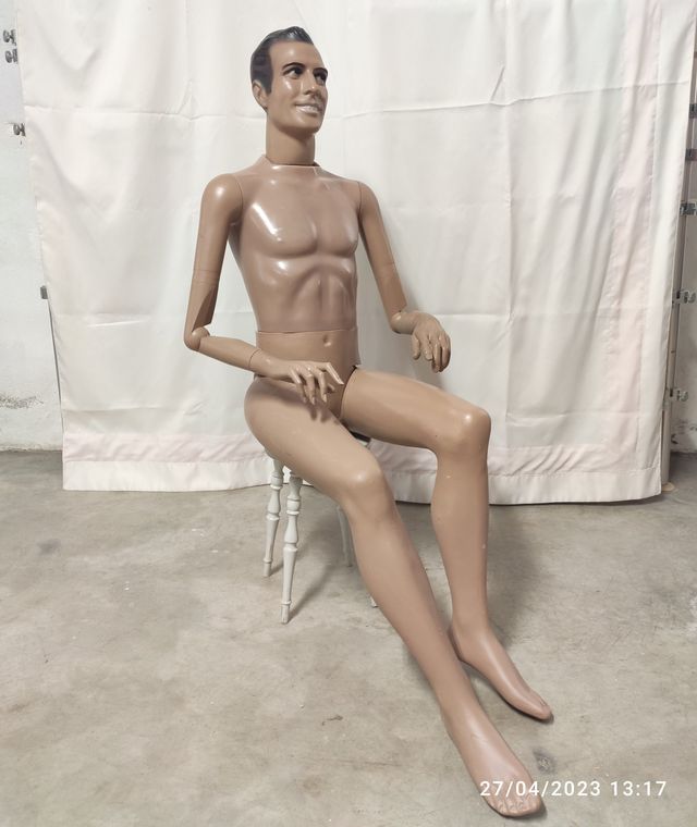 Maniquí vintage. Maniquí Antiguo