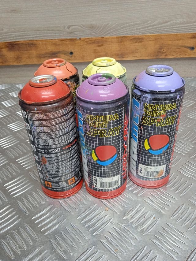 Bote spray Montana Hardcore clásico