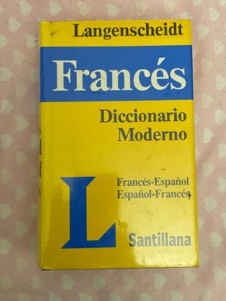Diccionario moderno francés
