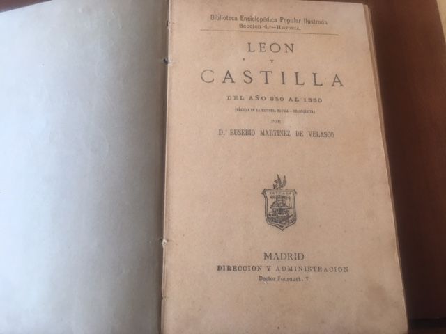 Libro "LEÓN Y CASTILLA AÑOS 850-1350