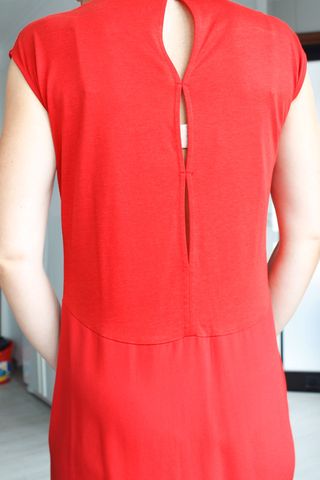Vestido rojo Massimo Dutti