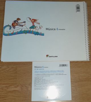 MUSICA + CD 6 PRIMARIA - 9788468009636