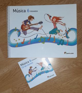 MUSICA + CD 6 PRIMARIA - 9788468009636