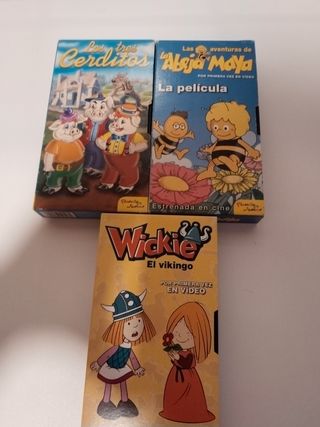 La Transición. Abeja Maya, Wickie VHS