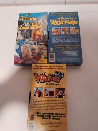 La Transición. Abeja Maya, Wickie VHS