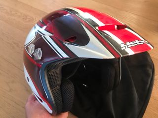 Casco trial Hebo