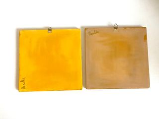 Quadretti Decoupage fatti a mano