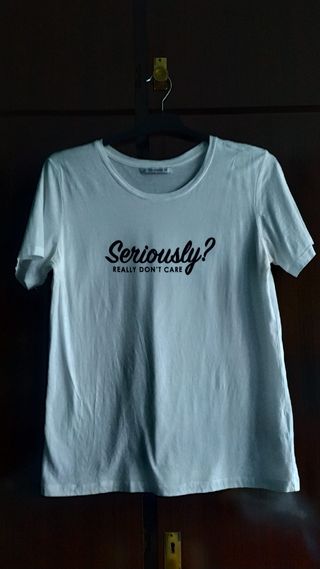Camiseta blanca Pull&Bear