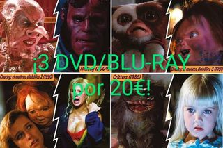 Lote Sorpresa 3 Películas Terror (NUEVAS) 😱