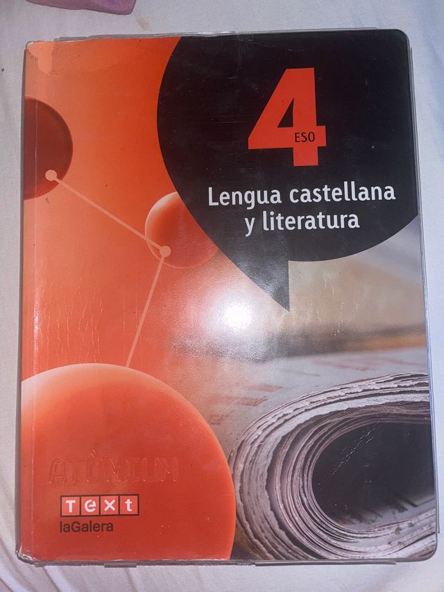 Libro Lengua castellana y literatura 4 ESO
