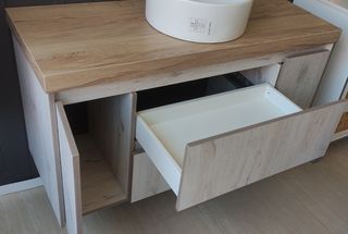 Mueble de baño suspendido 120 cms