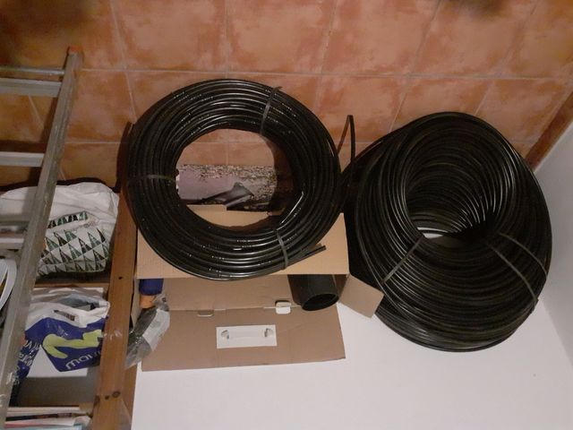 Gomas de  riego nuevas de 16mm