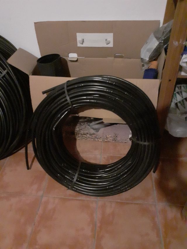 Gomas de  riego nuevas de 16mm