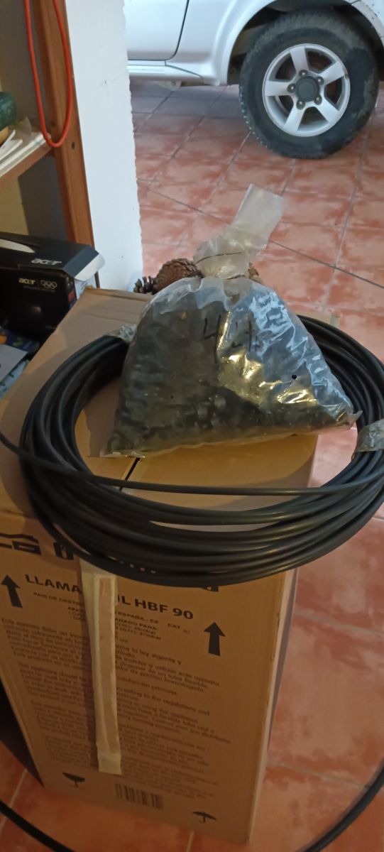 Gomas de  riego nuevas de 16mm