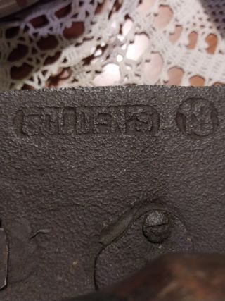 Plancha de hierro antigua Golden,s