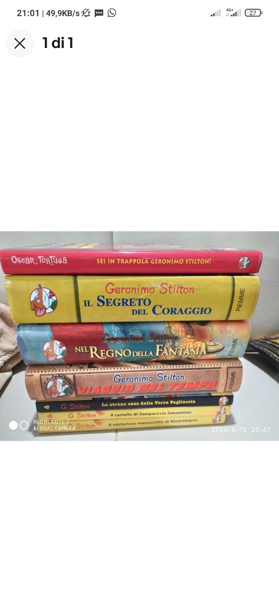 LOTTO LIBRI GERONIMO STILTON 