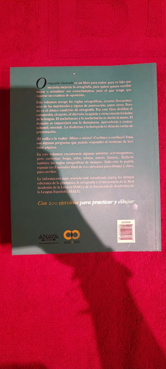 Libro ortografía ilustrada