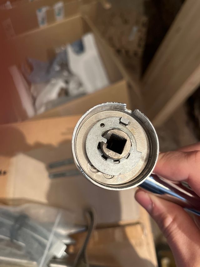 Set maniglie per porte in acciaio inossidabile