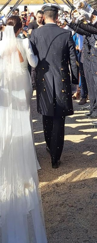 Traje de novio militar