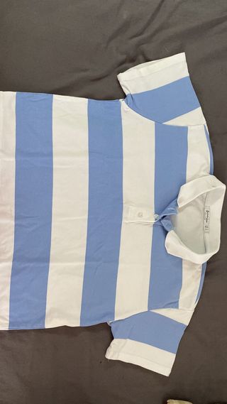 polo rayas Stradivarius