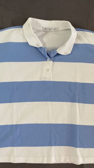 polo rayas Stradivarius