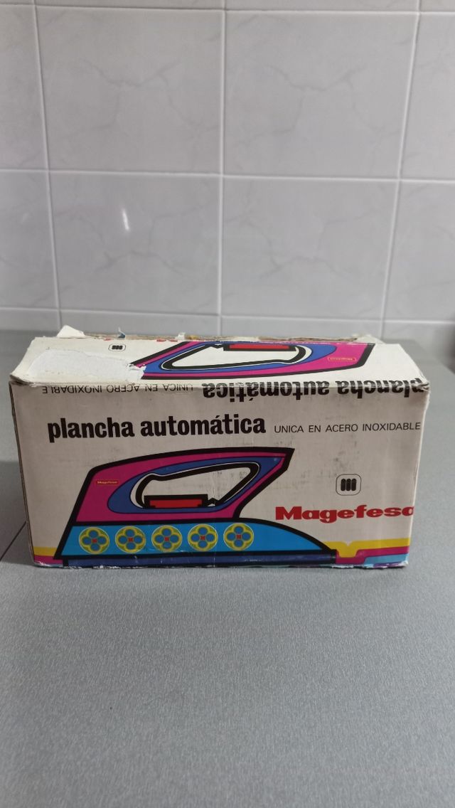 Plancha vintage años 60/70