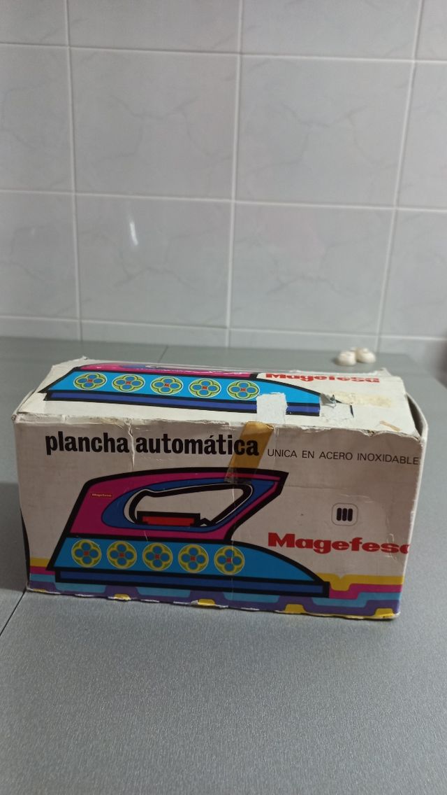 Plancha vintage años 60/70