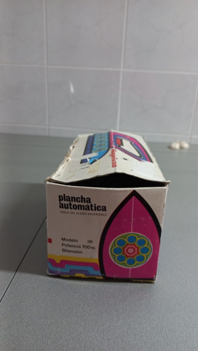 Plancha vintage años 60/70