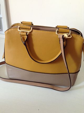 Bolso mostaza parfois 