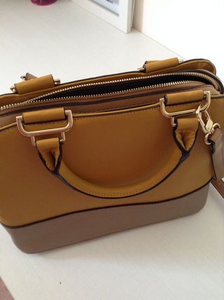 Bolso mostaza parfois 