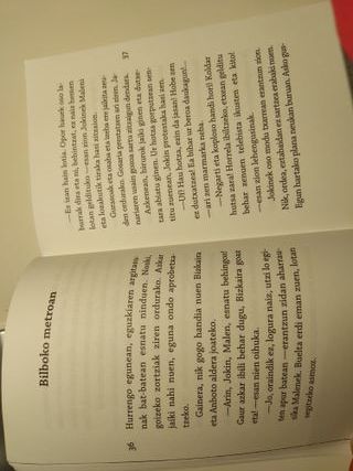 Libro euskera Leireren opor miresgarriak