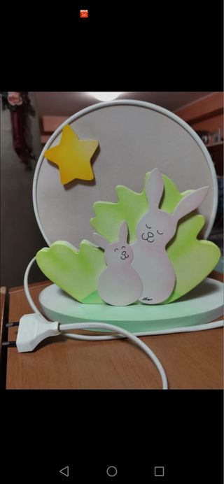 applique bimbi dipinta a mano