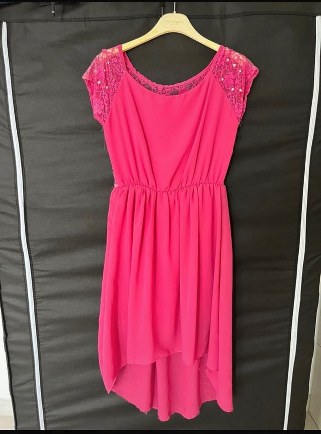 abito fucsia