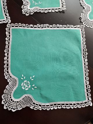 Bolillo servilletas ANTIGUAS