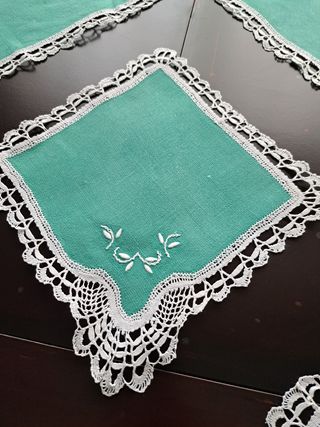 Bolillo servilletas ANTIGUAS