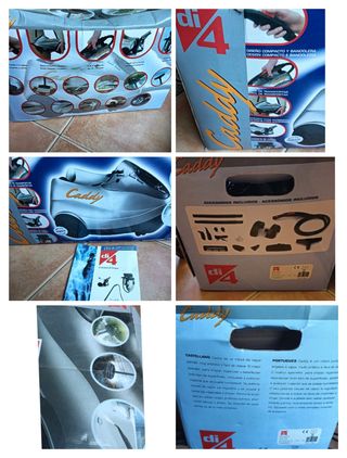 Robot limpieza caddy