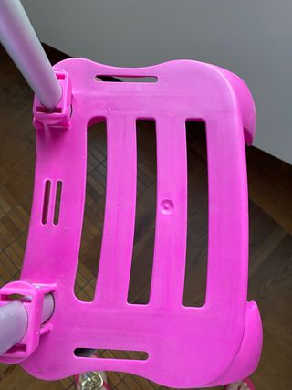 carro porta mochilas de colegio color fucsia